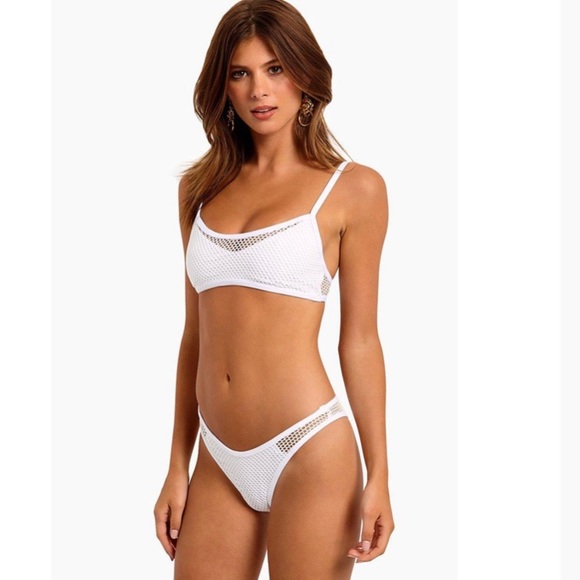 L SPACE MESH STEVIE BIKINI BOTTOM MEDIUM - Picture 2 of 6